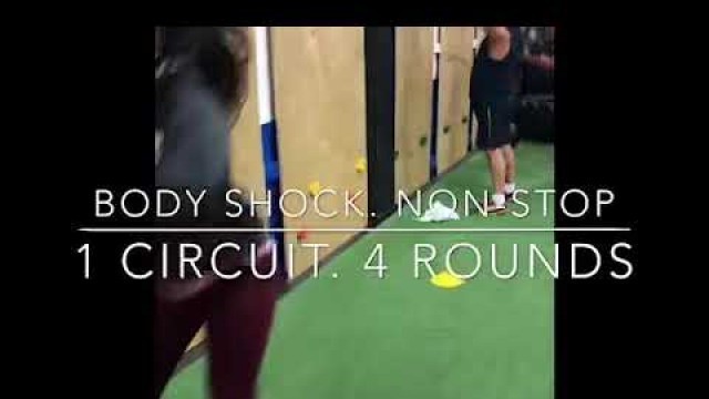 'WOD 96: Body Shock. 1 Circuit. 4 Rounds'