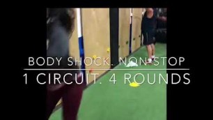 'WOD 96: Body Shock. 1 Circuit. 4 Rounds'