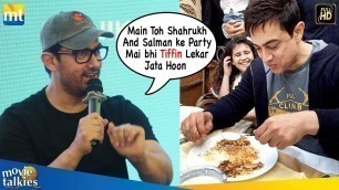 'Main Salman Shahrukh Ke Party Mai Tiffin Lekar Jata Hoon | Aamir Khan\'s Funny Diet Plan'