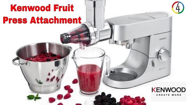 'How to use Kenwood Fruit Press Attachment Demonstration (AT644)'