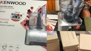 'Unboxing And Testing Kenwood Multipro Sense Food Processor | Kenwood Food Processor'