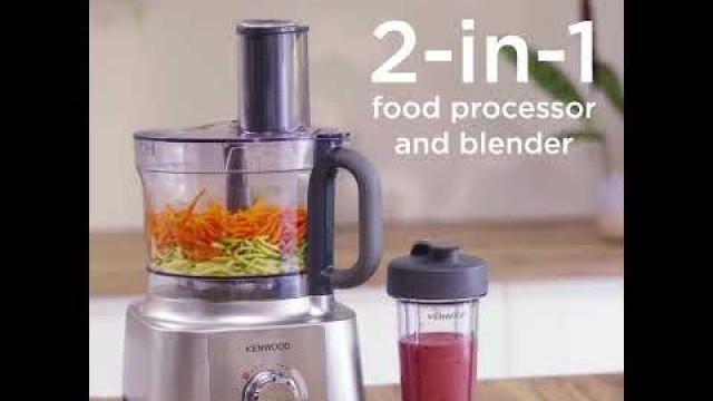 'Kenwood Multi Pro food processor features and benefits film'