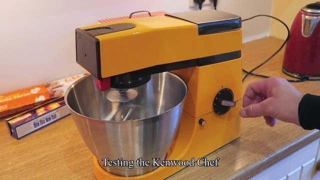 'Making bread with my old Kenwood chef A901'