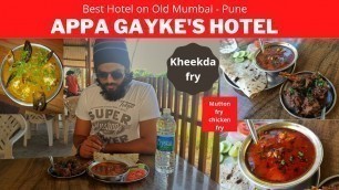 'CELEBRITIES BHI YAHA KHANA KHANE AATE HAI || BEST NON VEG FOOD ON PUNE MUMBAI HIGHWAY'