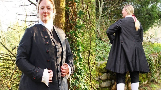 'I tried making a Mens 18th Century Suit! || Quick Change Costume'