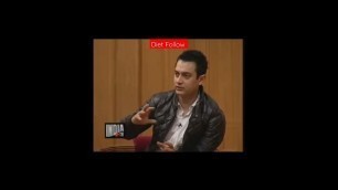 'Aamir Khan GYM Fitness Advice ॥ APP ki adalat॥#shorts'