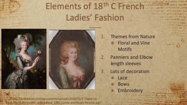 '18th Century French Fashion'