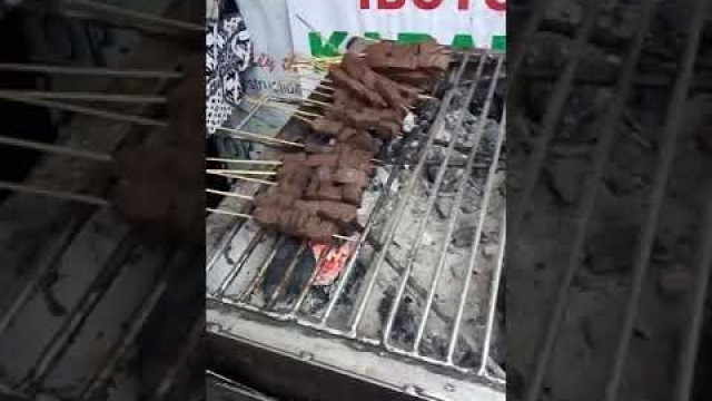 'Pinoy streets foods Betamax dugo/barbecue'