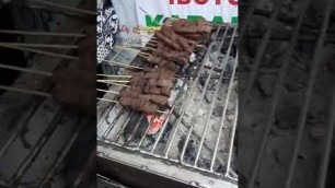 'Pinoy streets foods Betamax dugo/barbecue'