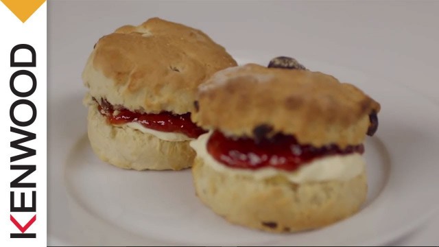 'Scones Recipe | Demonstrated with Kenwood Chef'