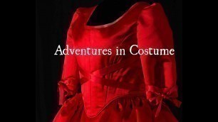 'Adventures in Costume - getting dressed in the 18th century'