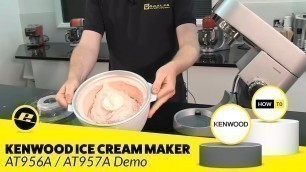 'How to use an ice cream maker- Kenwood'