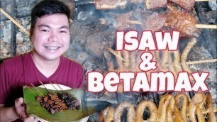'QUICK TASTE EP.7 | FOOD REVIEW | FOOD TASTE | Isaw & Betamax'