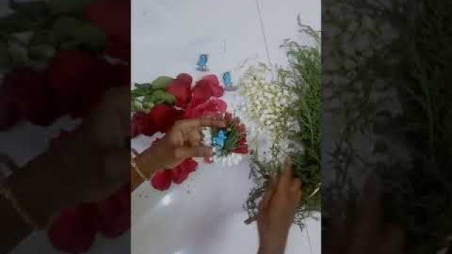 'Isha beauty and fashion flower making for baby shower ceremony'