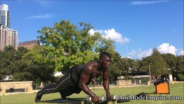 'Body Shock Pushups'