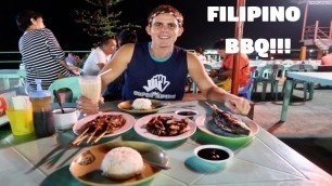 'FILIPINO BBQ NIGHTS ARE THE BEST! (Cheap Food in Bato, Leyte, Philippines)'