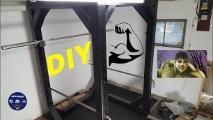 'DIY  Homemade GYM - Power Rack selber bauen'