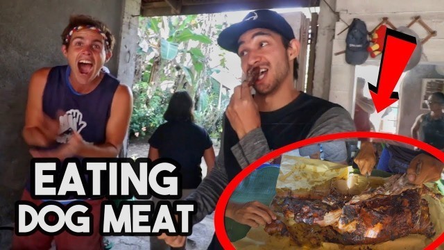 'Eating Roasted Dog Prank (Exotic Foods | Philippines)'