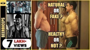 'Aamir Khan\'s DIRTY SECRET - Dangal Transformation Natural? | BeerBiceps Steroids Talk'