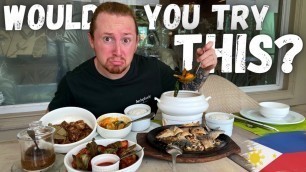 'Trying Food RECOMMENDED TO US by a Filipino! (HONEST REACTION) 