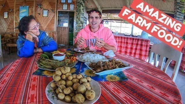 'BEAUTIFUL FILIPINA IN THE MOUNTAINS OF MINDANAO (Philippines Farm Food)'