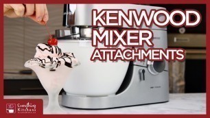 'Kenwood Mixer Attachments - Chef Titanium Blender, Food Processor, and More'