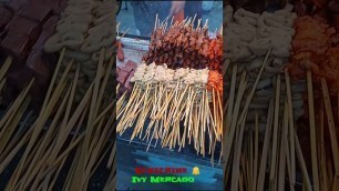 'Pinoy Street Food | Barbecue Isaw , Betamax And More #Streetfood #Shorts'