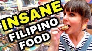 'Filipino STREET FOOD tour 2019 - Food you MUST try in the Philippines!!! Manila travel vlogs'