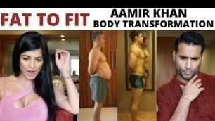 'FAT TO FIT | Aamir Khan Body Transformation | Dangal | REACTION | REVIEW'
