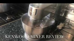 'Kenwood Mixer KVC30 KVC40 Chef Chef XL Review and Demo with Pizza Dough'