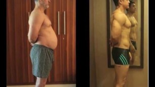 'Full Video of Aamir Khan\'s body transformation from 97 kgs to six packs !'