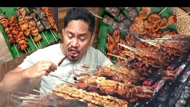 'IHAW-IHAW WANTUSAWA!!! ISAW! Pork BBQ! ATAY! Betamax! Etc. Filipino Food. Mukbang. Philippines.'