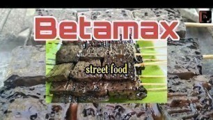 'Betamax to the max ang sarap | pinoy foods street foods the best taste @Prin Victor'