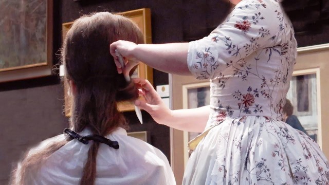 '18th Century Hair Styling with American Duchess | FashionSpeak Fridays at the National Arts Club NYC'