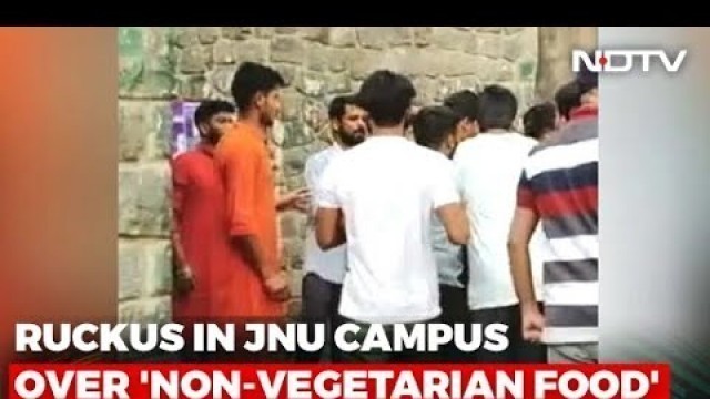 '\"Stopped From Eating Non-Veg Food\": Two Groups Of Students Clash In JNU'