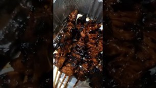 'pinoy street foods || betamax || pork isaw || #shorts #teamsako #shortvideo'