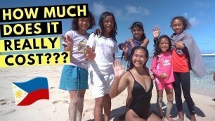 'COST OF LIVING IN SIARGAO, PHILIPPINES! (Rent & Food)'