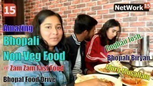 'Best Bhopali Non Veg Food at Zam Zam Restaurant Bhopal, India | 