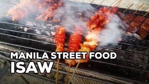 'Must Try Street Foods in Manila: Isaw, Betamax, Barbeque..and many more!!'
