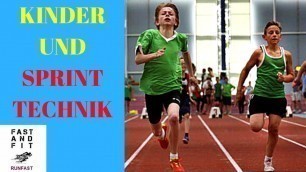 '4 LAUF ABC ÜBUNGEN für KINDER: Sprint Technik (Run Fast!)'