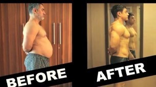 'Aamir Khan Body Transformation For Dangal'