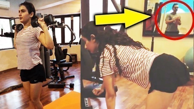 'Thugs Of Hindostan : Aamir Khan Gives FITNESS Training To Fatima Sana Shaikh'