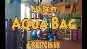 '20 BEST AQUA BAG EXERCISES FOR STABILITY AND CONTROL'