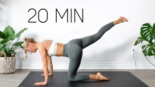 '20 MIN FULL BODY WORKOUT | At Home & Equipment Free'
