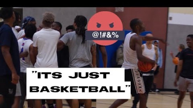 'It Gets Heated at 24 Hour Fitness | 2ktwinnz Basketball Takeover | They said we cheated!'