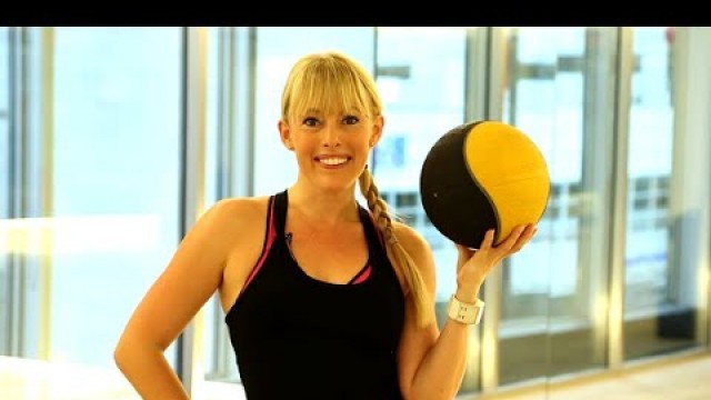 '5 Minute Medicine Ball Workout'