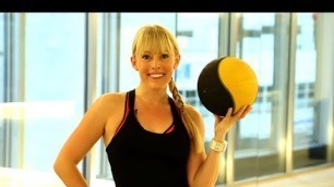 '5 Minute Medicine Ball Workout'