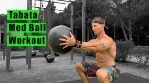 'Tabata Med Ball Workout (w/ Italo Naibo)'