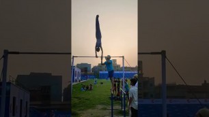 'High Baar tutorial Gymnastics training#shorts #physical #fitness #traning #gujranwala #gymnastics'