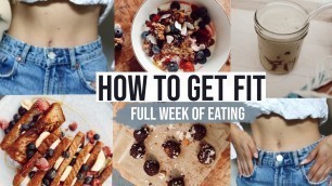 'HOW TO GET FIT // Workouts, gesunde Ernährung + Rezepte'